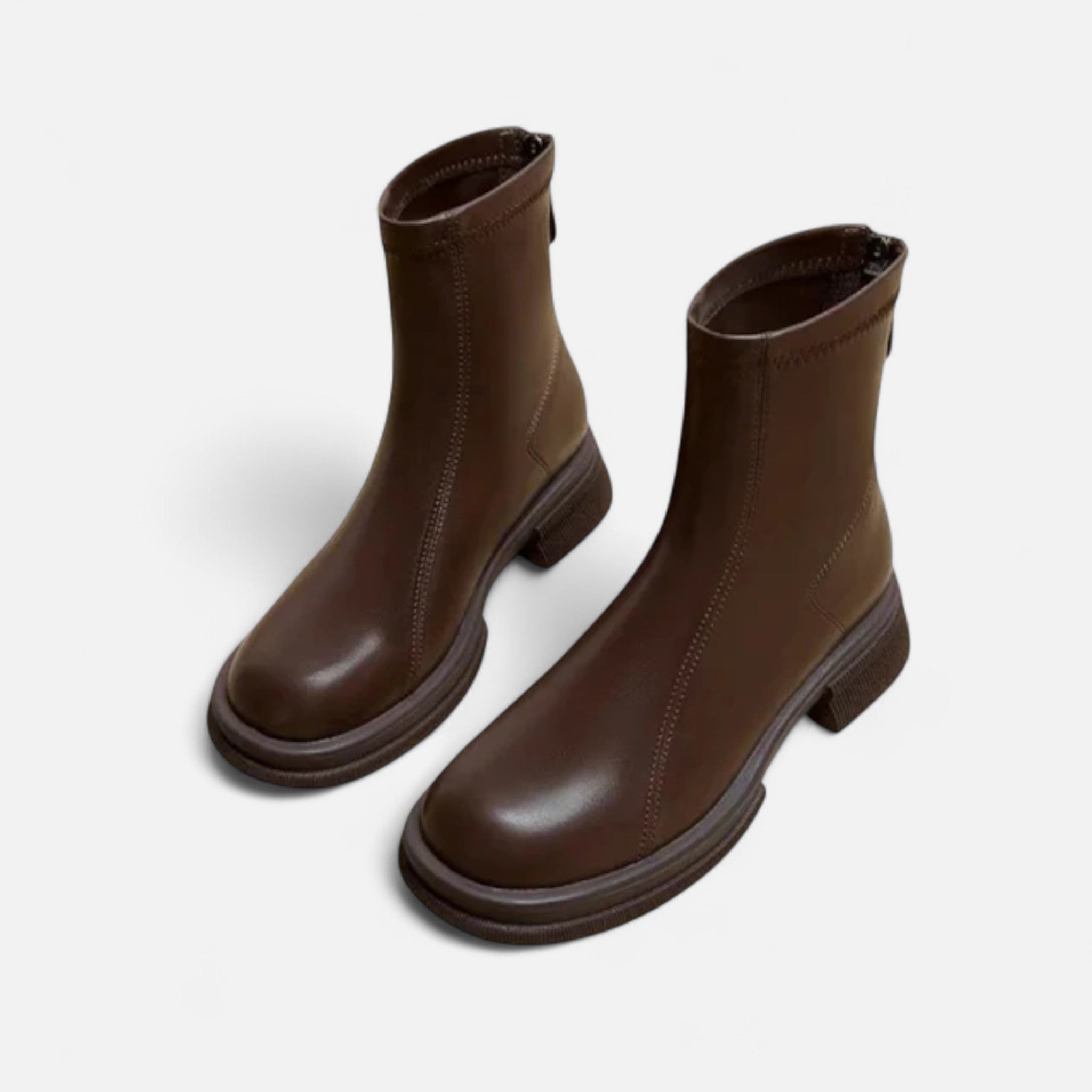 Marquiet Club | Women’s Classic Leather Ankle Boots