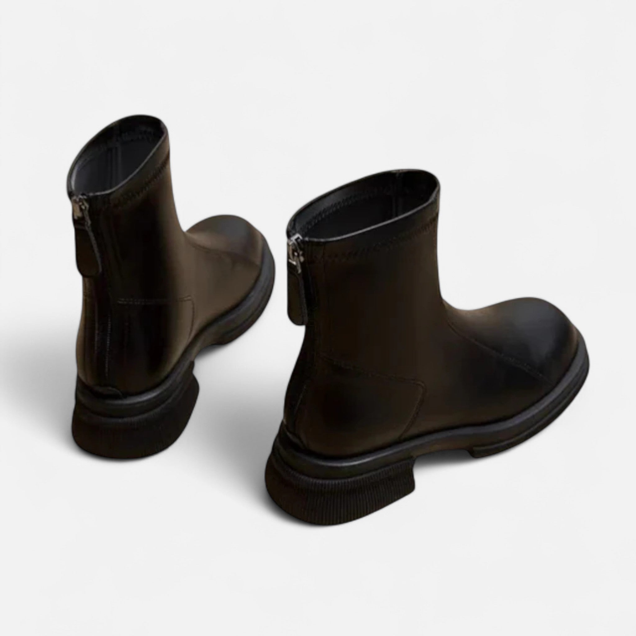 Marquiet Club | Women’s Classic Leather Ankle Boots