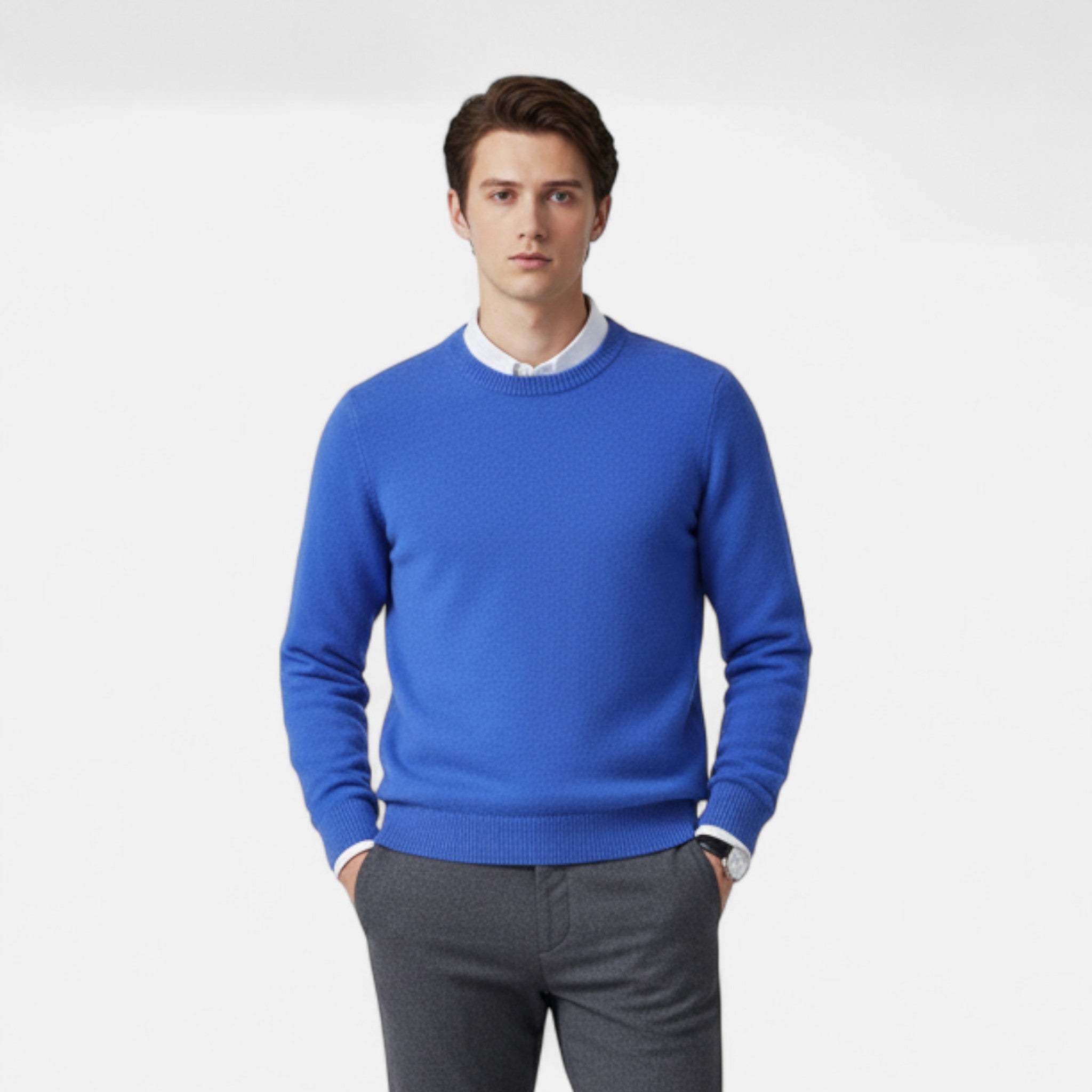 Marquiet Club | Men’s Classic Cashmere Sweater