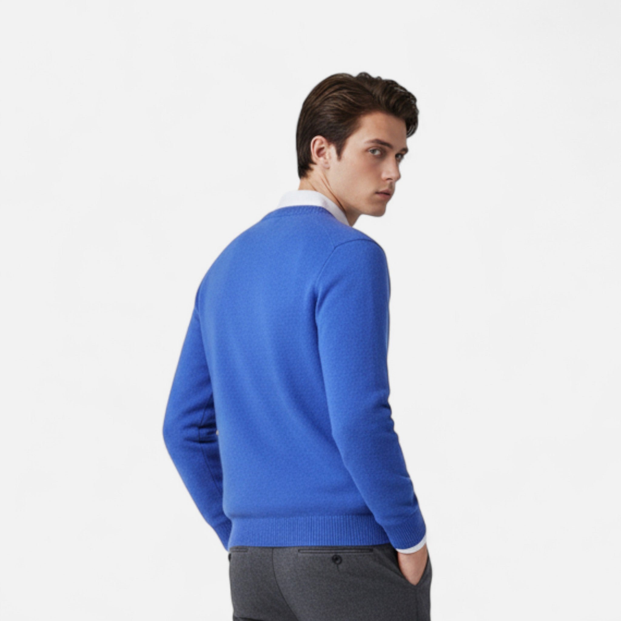 Marquiet Club | Men’s Classic Cashmere Sweater