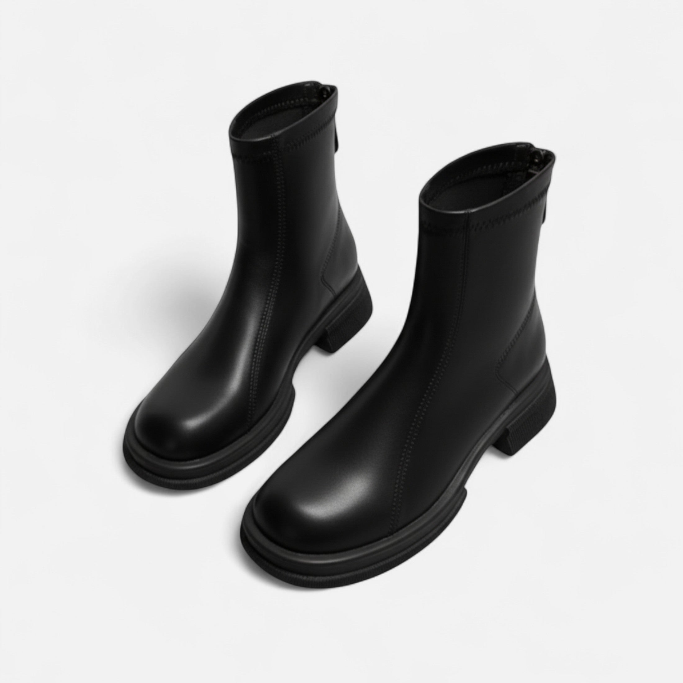 Marquiet Club | Women’s Classic Leather Ankle Boots