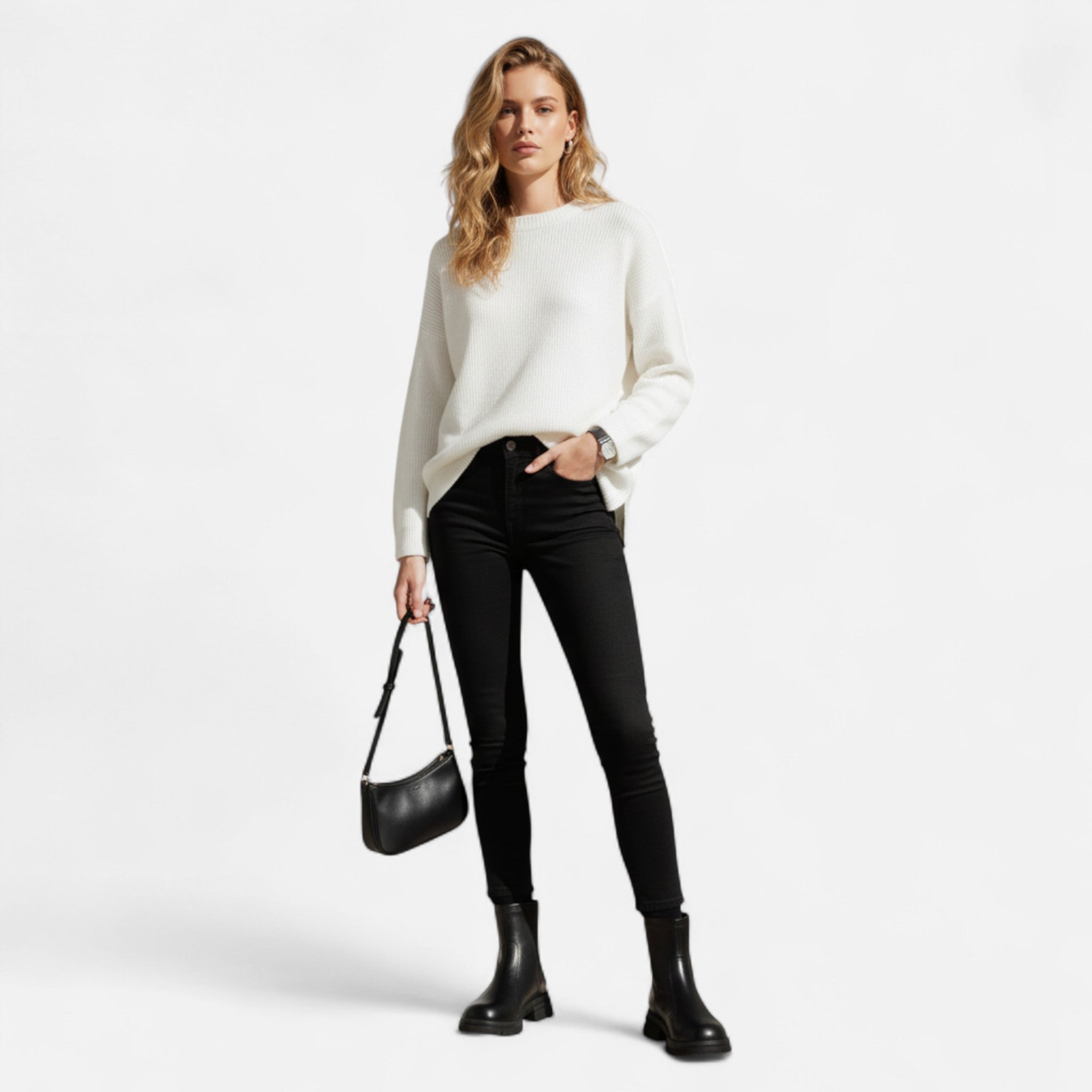 Marquiet Club | Women’s Classic Leather Ankle Boots
