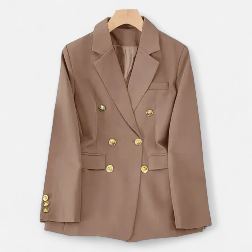 Marquiet Club | Women’s Classic Double-Breasted Blazer