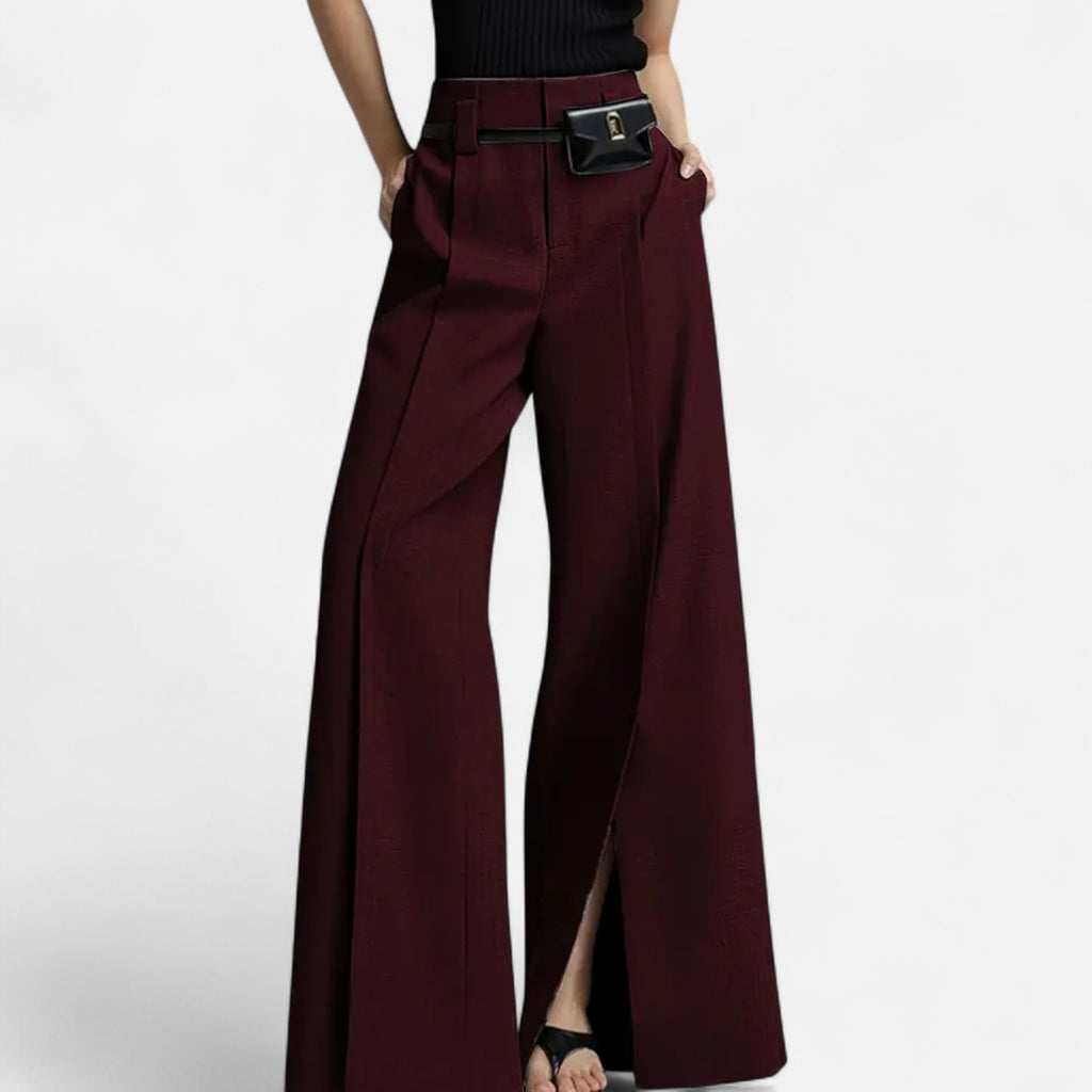 Marquiet Club | Women’s Wide-Leg Elegant Trousers