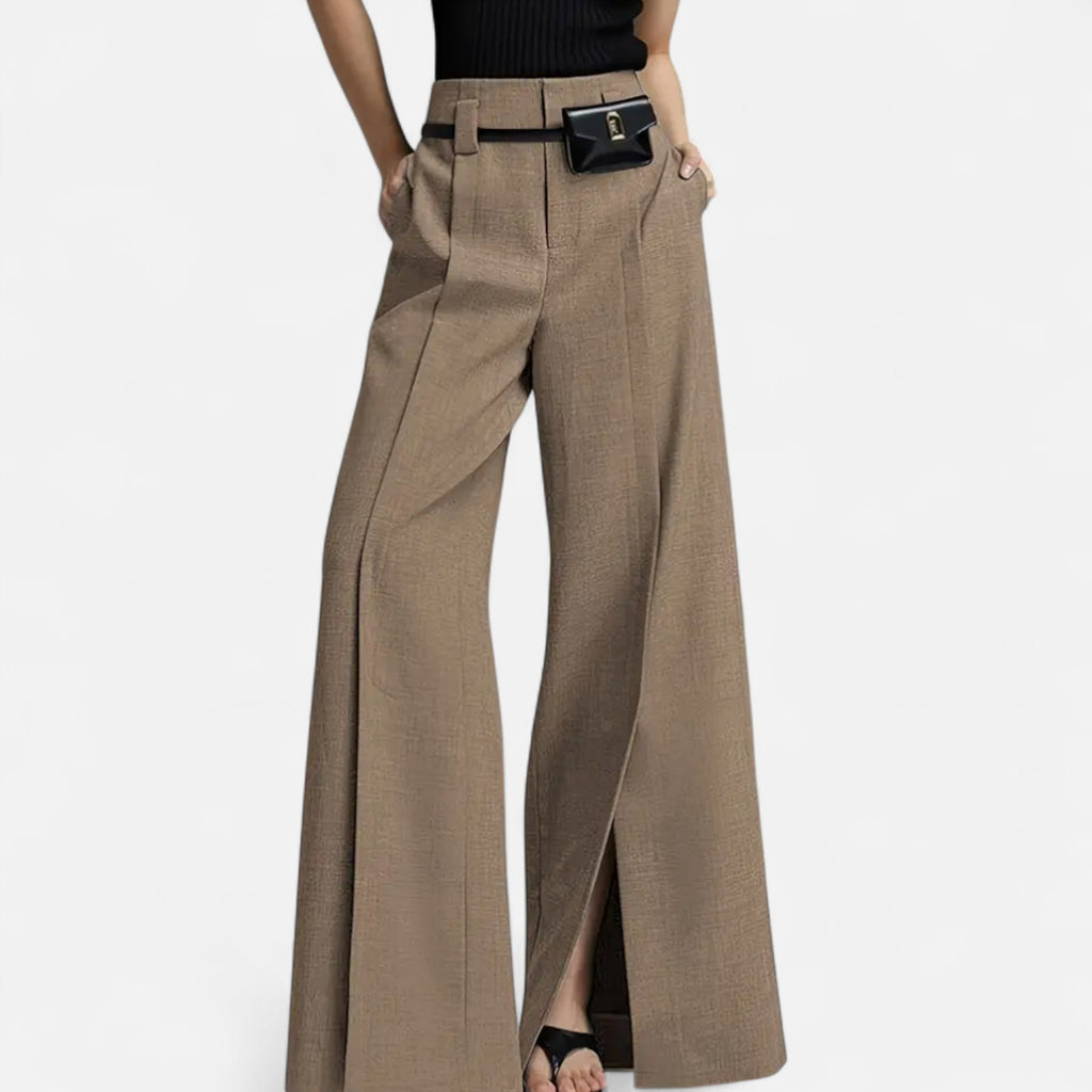 Marquiet Club | Women’s Wide-Leg Elegant Trousers