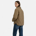 Marquiet Club | Women’s Slim Fit Patchwork Winter Jacket