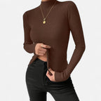 Marquiet Club | Women’s Round-Neck Stretch Pullover