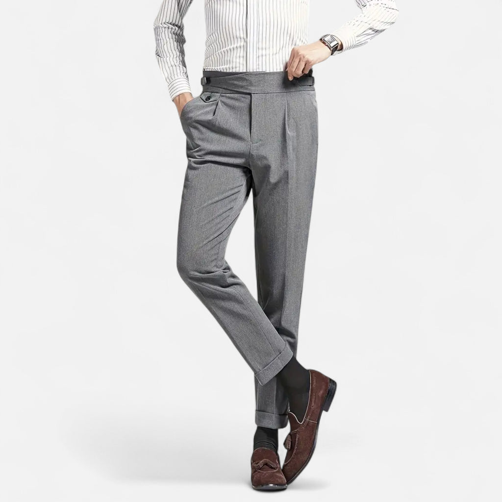 Marquiet Club | Men’s Heritage Pleated Pants