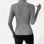 Marquiet Club | Women’s Round-Neck Stretch Pullover