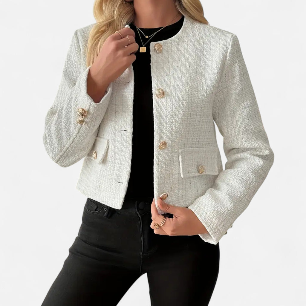 Marquiet Club | Women’s Tweed Short Spring Jacket