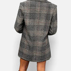 Marquiet Club | Women’s Houndstooth Tweed Blazer