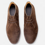 Marquiet Club | Men’s Brown Leather Chukka Boots
