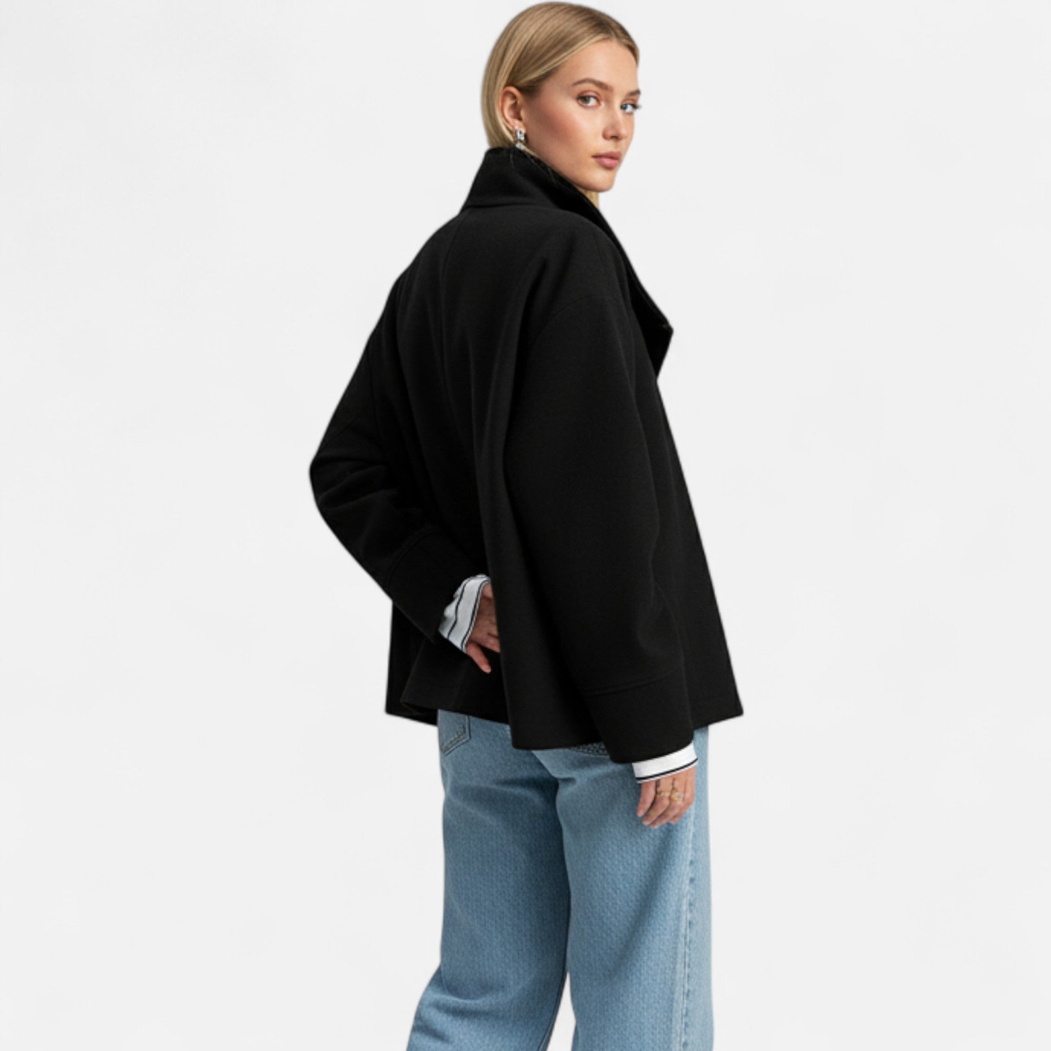 Marquiet Club | Women’s Casual Loose Sleeve Jacket