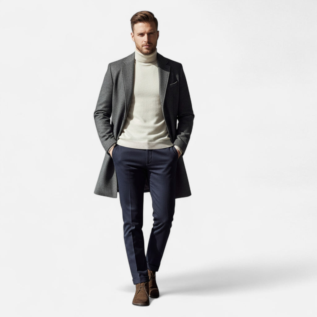 Marquiet Club | Men’s Brown Leather Chukka Boots