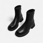 Marquiet Club | Women’s Classic Leather Ankle Boots