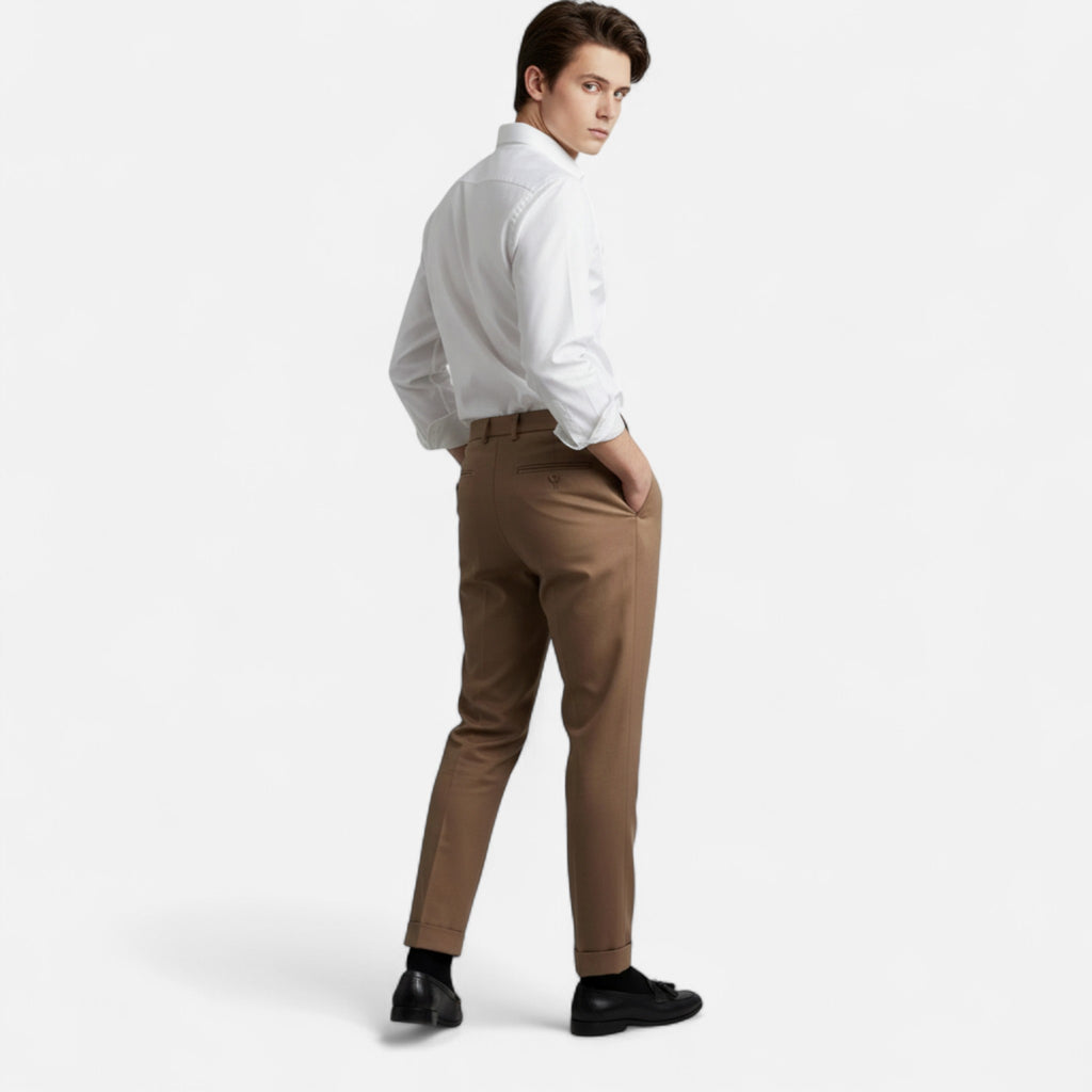 Marquiet Club | Men’s Classic Pleated Italian Pants