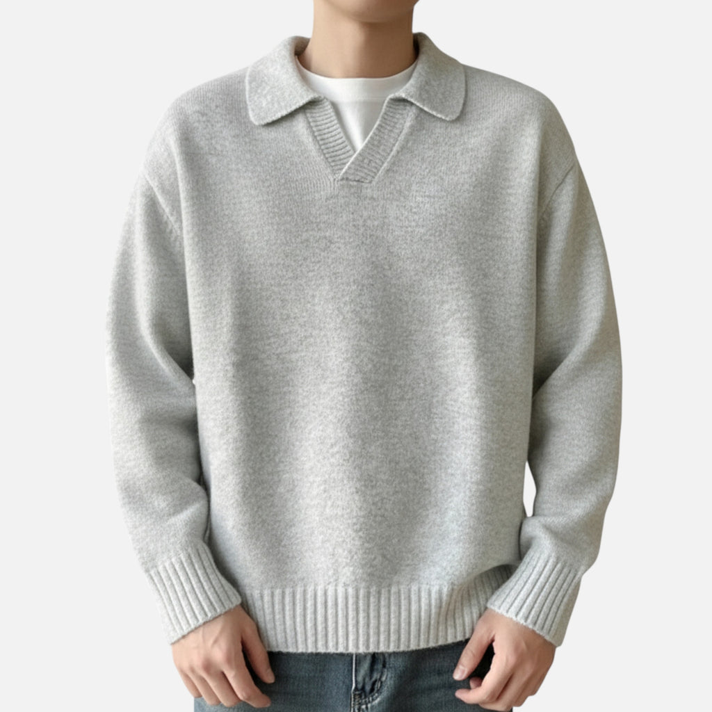 Marquiet Club | Men’s Polo Pullover Heritage Knit