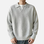 Marquiet Club | Men’s Polo Pullover Heritage Knit