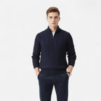 Marquiet Club | Men’s Classic Zip Sweater