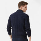 Marquiet Club | Men’s Classic Zip Sweater