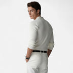 Marquiet Club | Men’s Long Sleeve Oxford Polo