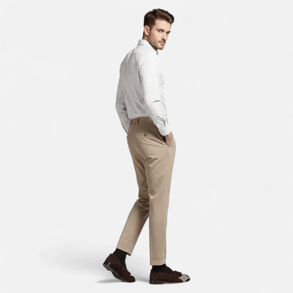 Marquiet Club | Men’s Heritage Pleated Pants