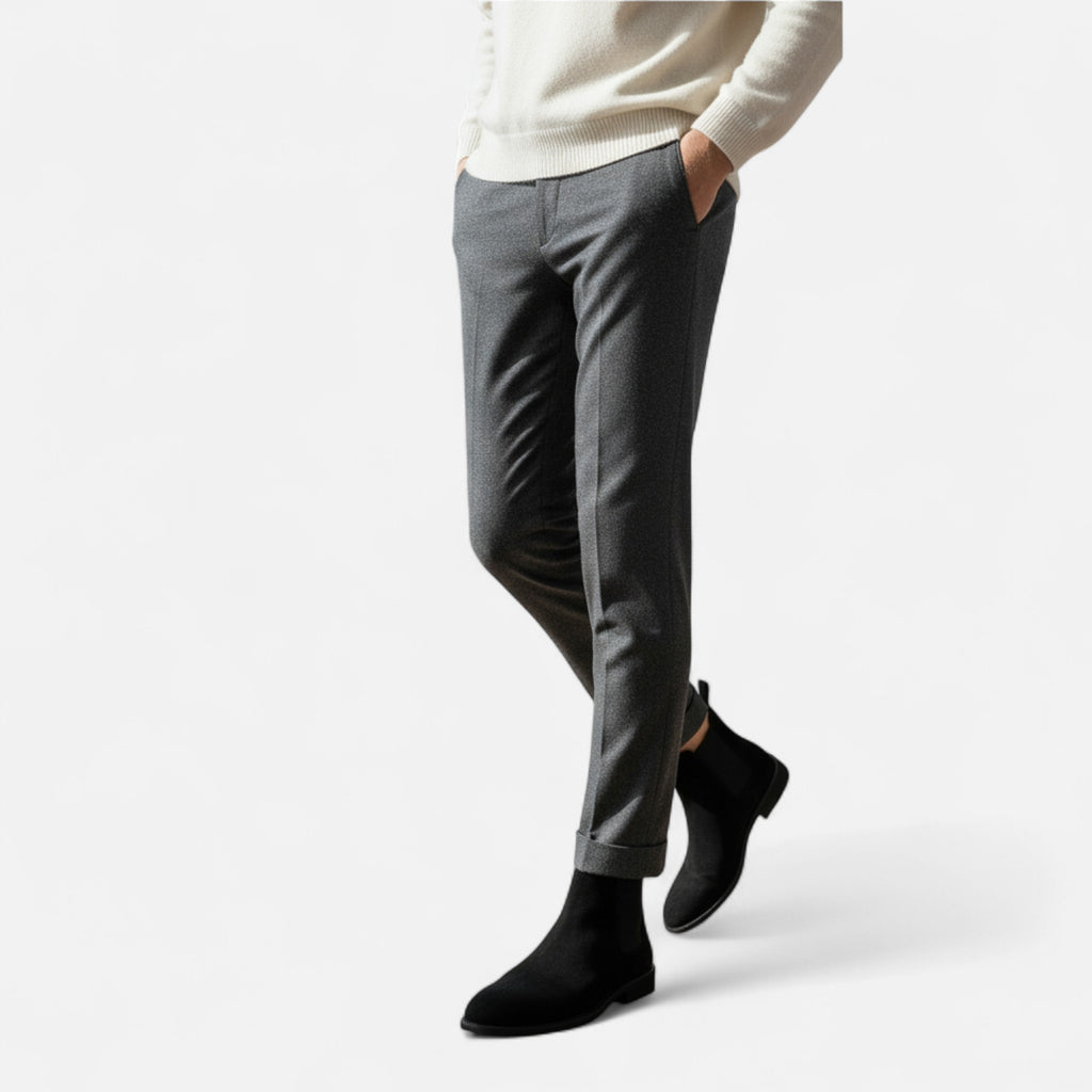Marquiet Club | Men’s High Ankle Chelsea Boots