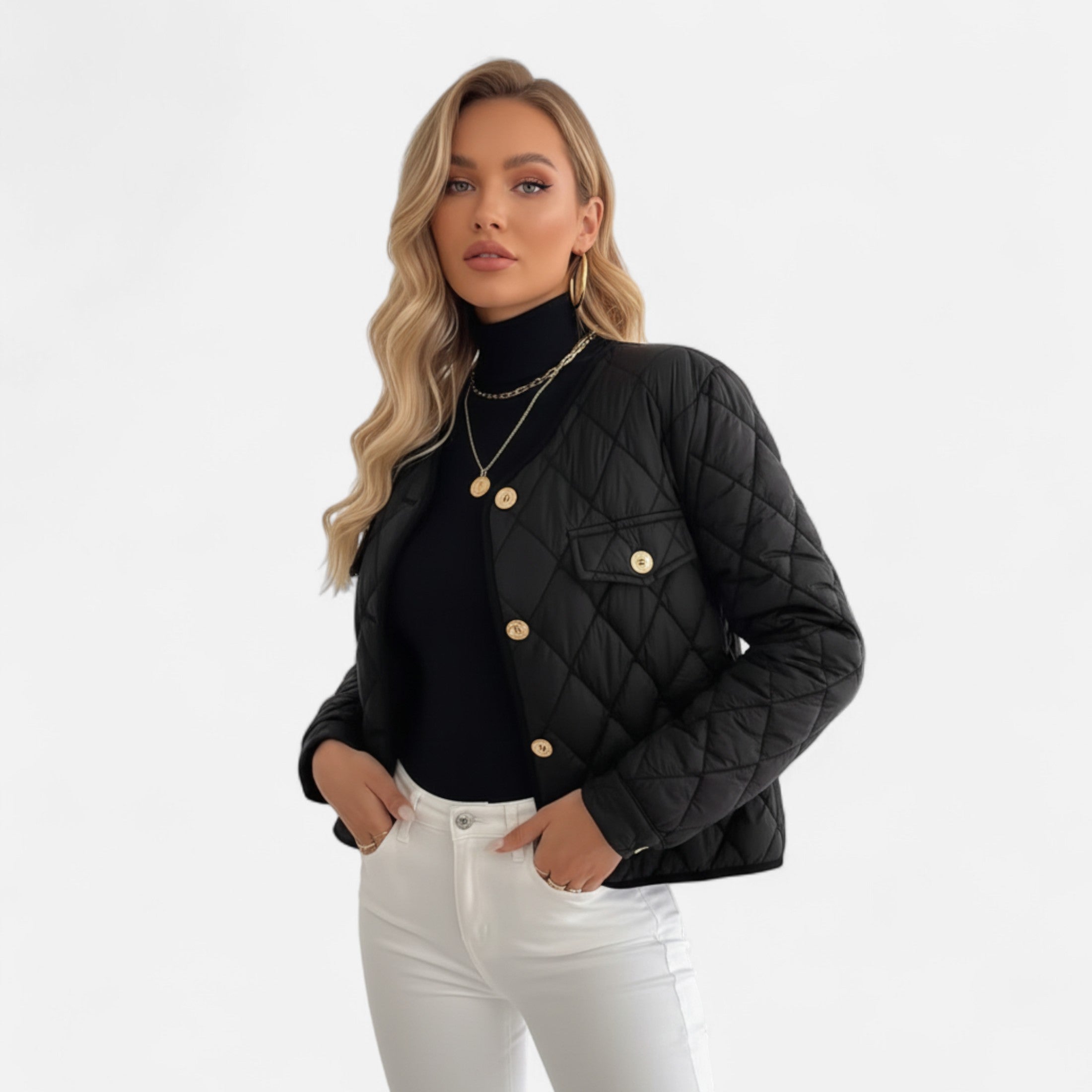 Marquiet Club | Women’s Quilted Winter Jacket