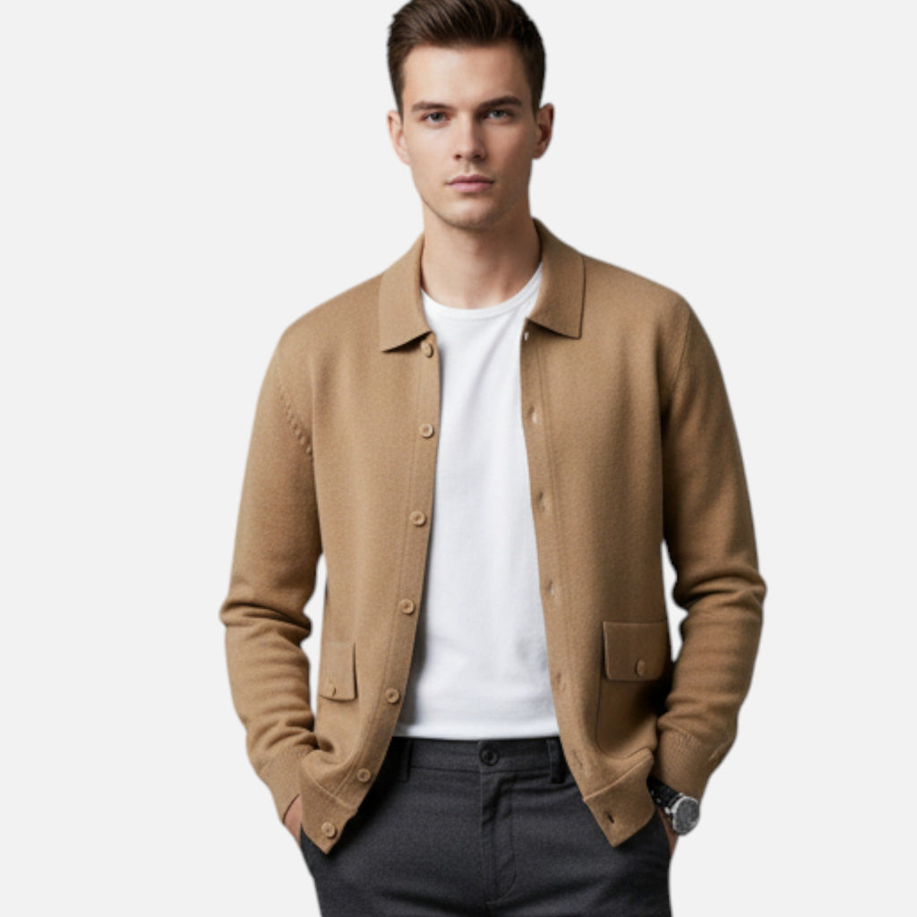 Marquiet Club | Men’s Classic Cashmere Jacket