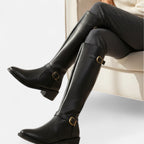Marquiet Club | Women’s Classic Leather Riding Boots