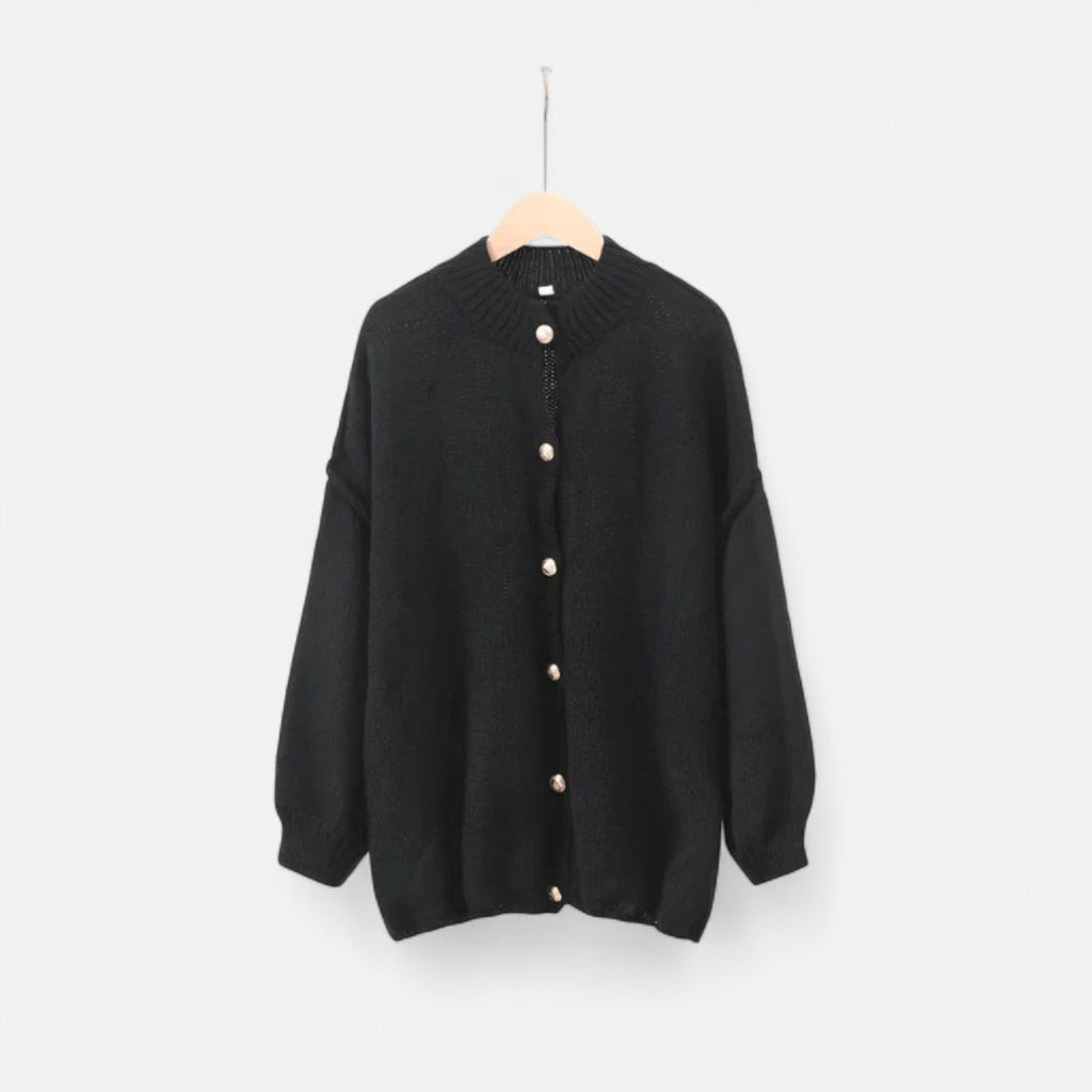 Marquiet Club | Women’s Knit Button-Up Cardigan