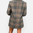 Marquiet Club | Women’s Houndstooth Tweed Blazer