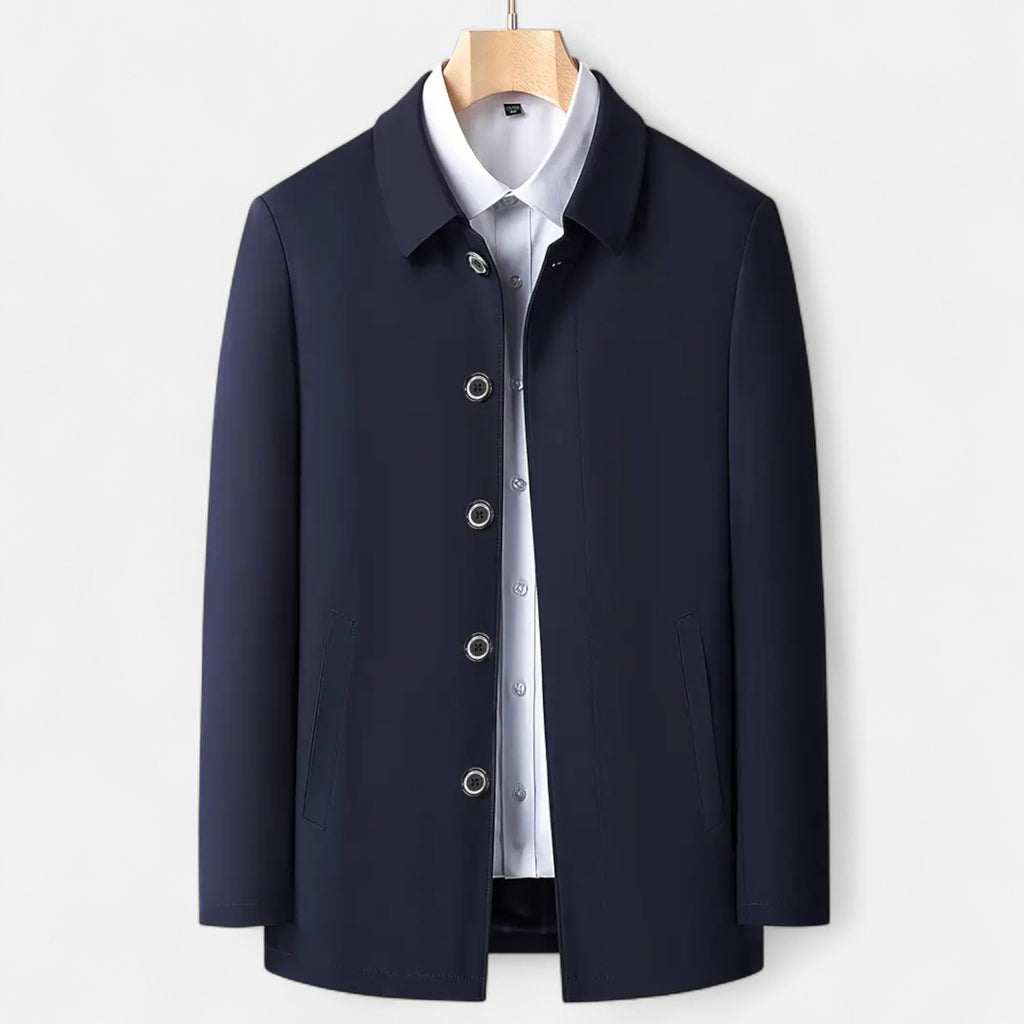 Marquiet Club | Men’s Casual Tailored Button Down Jacket