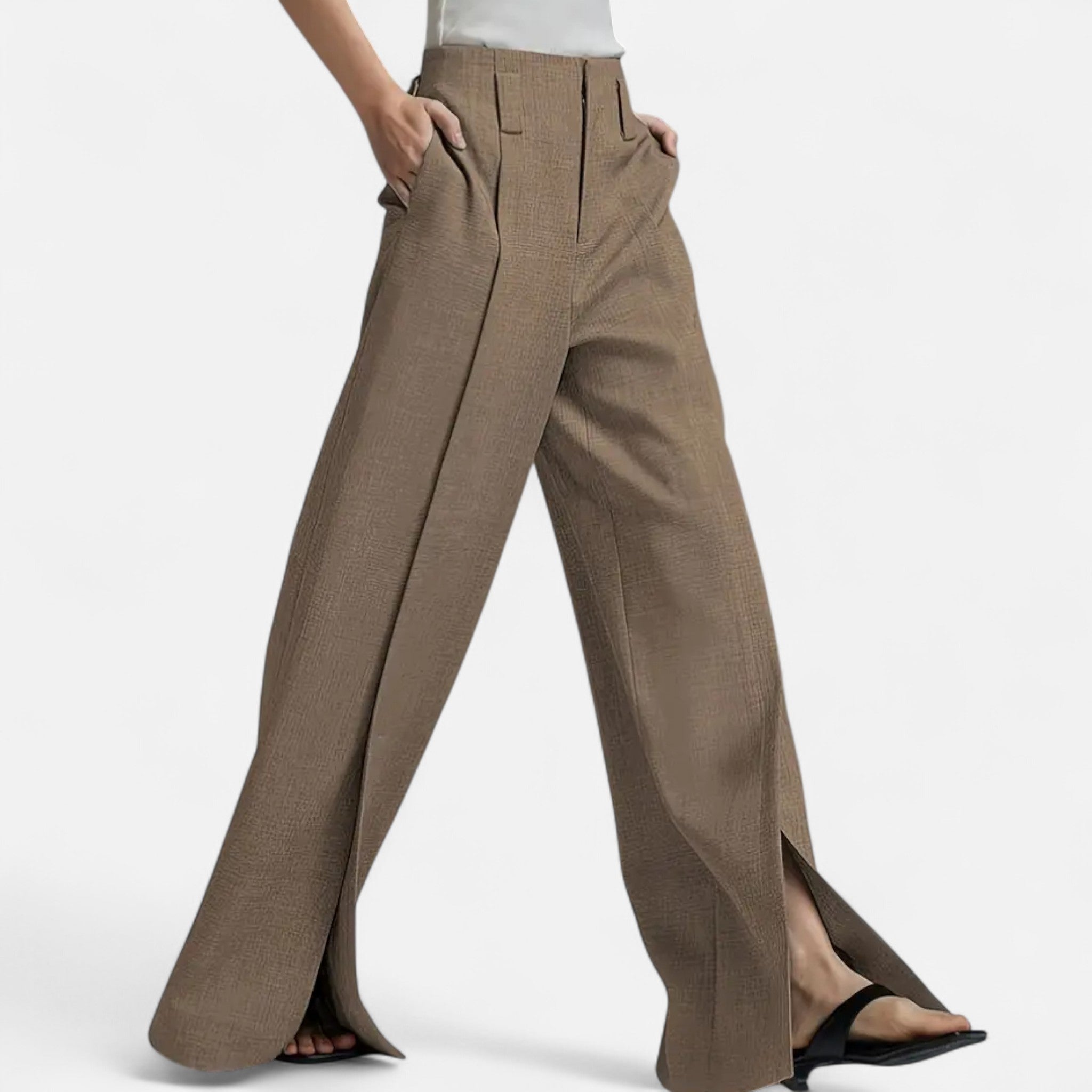 Marquiet Club | Women’s Wide-Leg Elegant Trousers