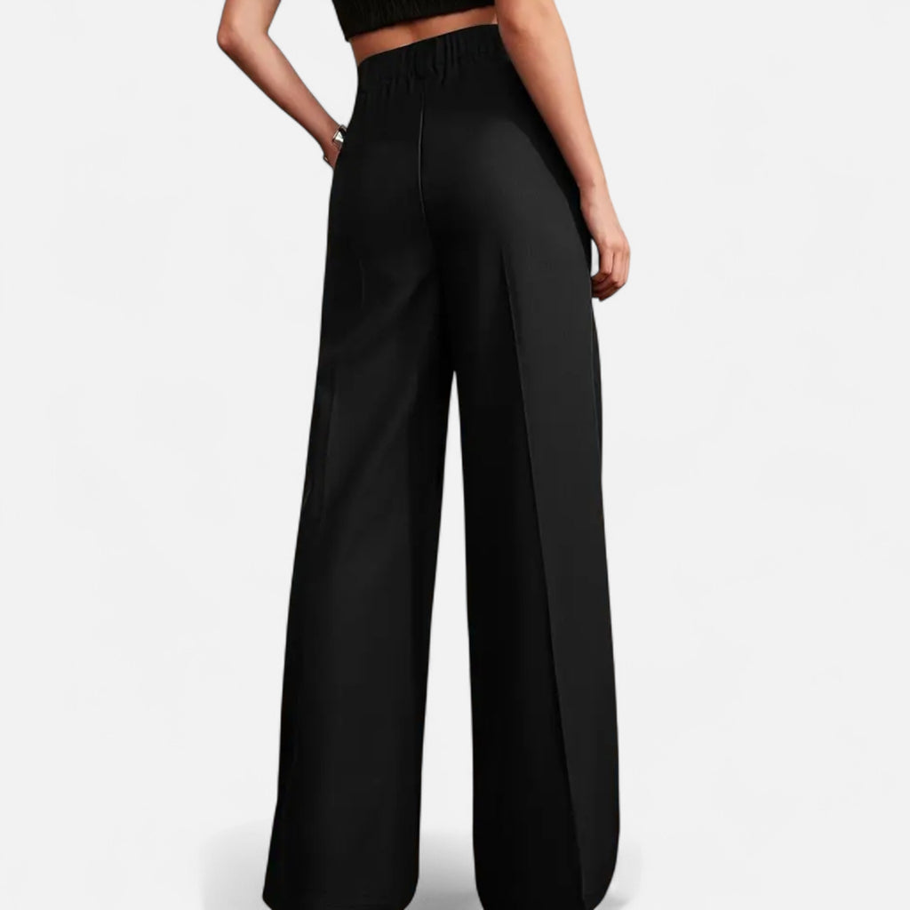 Marquiet Club | Women’s Slim-Fit Pleated Trousers