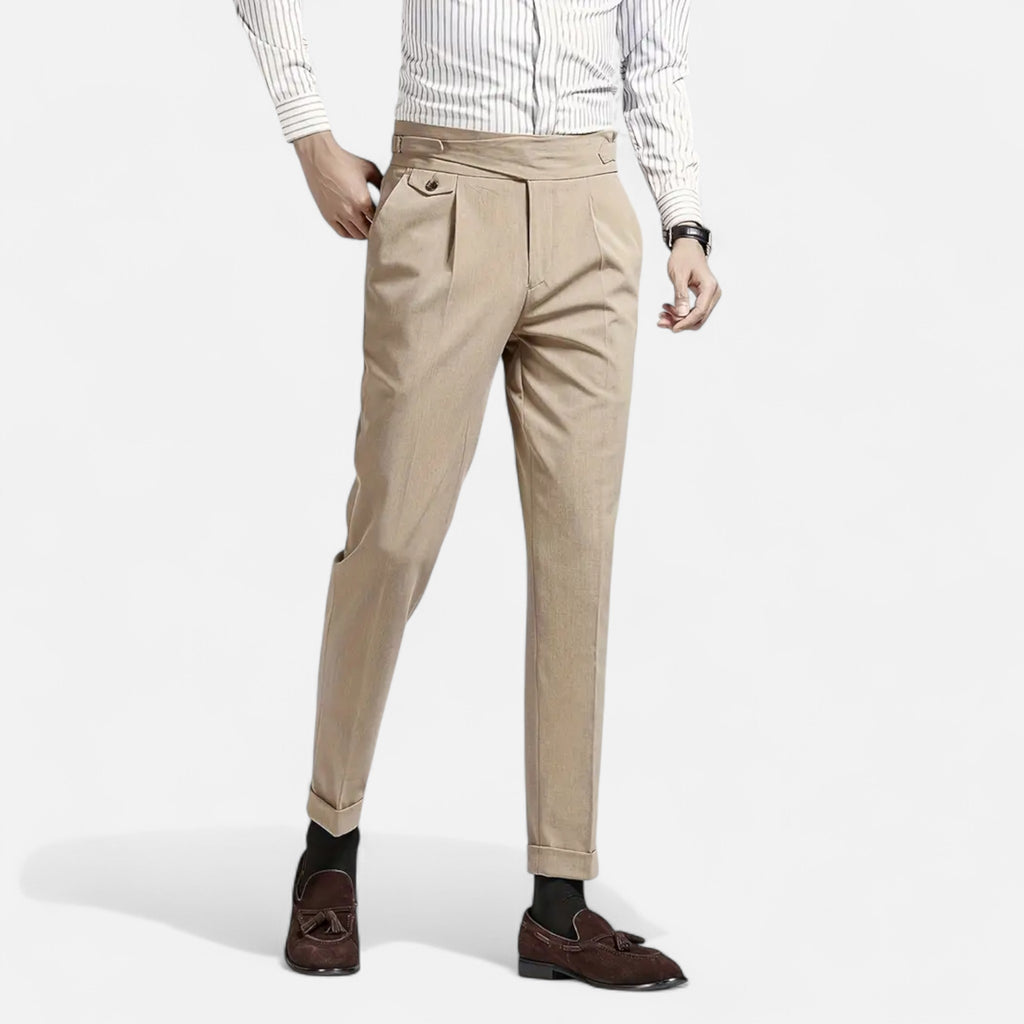 Marquiet Club | Men’s Heritage Pleated Pants