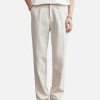 Marquiet Club | Men’s Classic Straight-Leg Pants