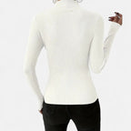 Marquiet Club | Women’s Round-Neck Stretch Pullover