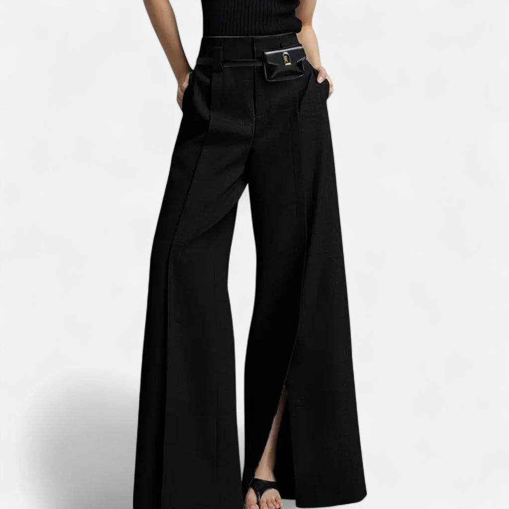 Marquiet Club | Women’s Wide-Leg Elegant Trousers