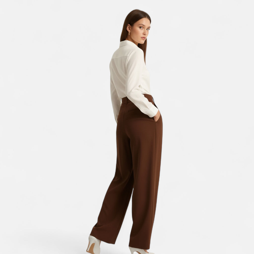 Marquiet Club | Women’s Classic Pleated Trousers