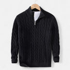 Marquiet Club | Men’s Classic Zip Sweater