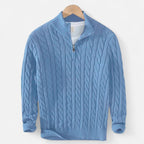 Marquiet Club | Men’s Classic Zip Sweater