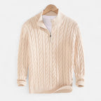 Marquiet Club | Men’s Classic Zip Sweater