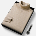Marquiet Club | Men’s Cashmere Turtleneck Sweater