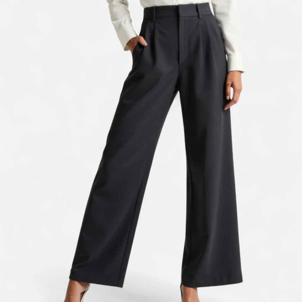 Marquiet Club | Women’s Classic Pleated Trousers